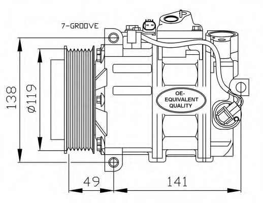 Compresor aer conditionat