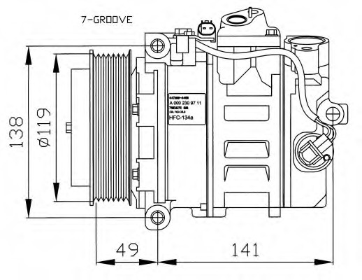 Compresor aer conditionat