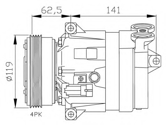 Compresor aer conditionat