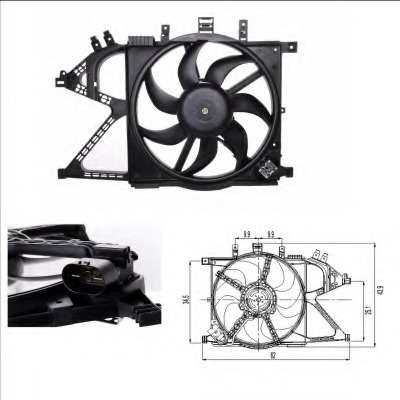Ventilator radiator