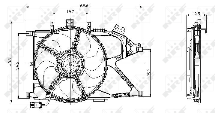 Ventilator radiator