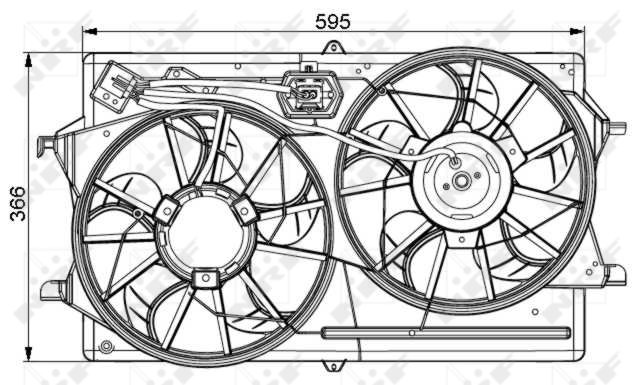 Ventilator radiator
