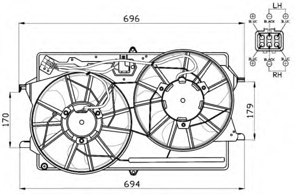 Ventilator radiator