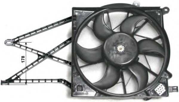 Ventilator radiator