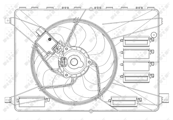 Ventilator radiator