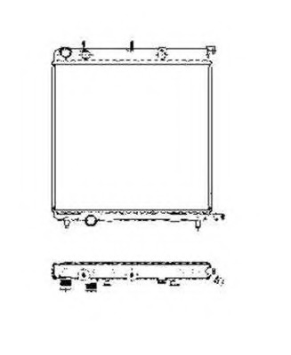 Radiator racire motor