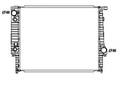 Radiator racire motor