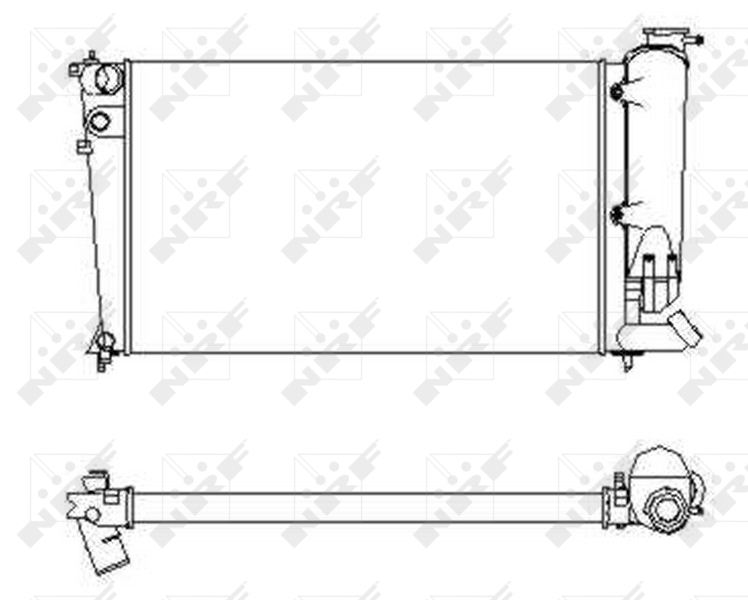 Radiator racire motor