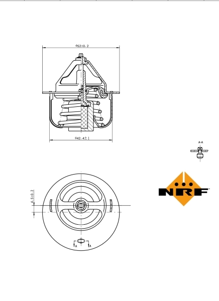 Termostat lichid racire