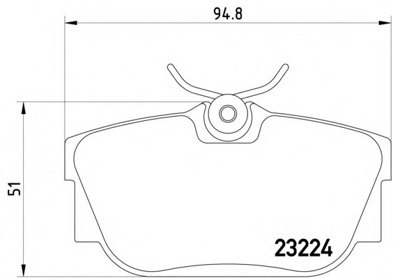 Placute frana
