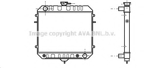 Radiator racire motor