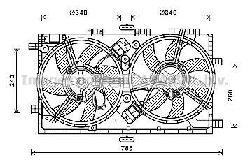Ventilator radiator