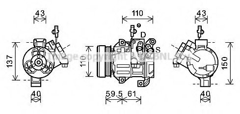 Compresor aer conditionat