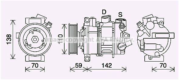 Compresor aer conditionat