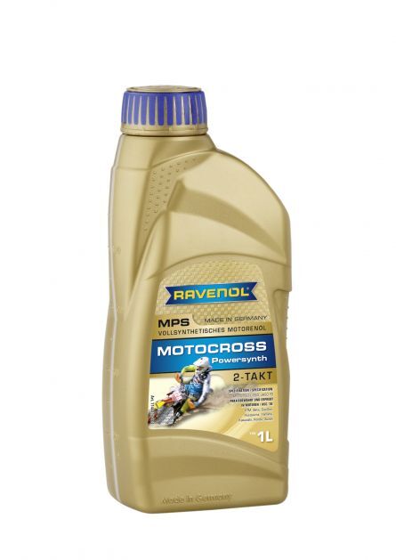 Ulei motor 2 timpi mps motocross powersynth 2t , volum 1 litru, pentru motociclete