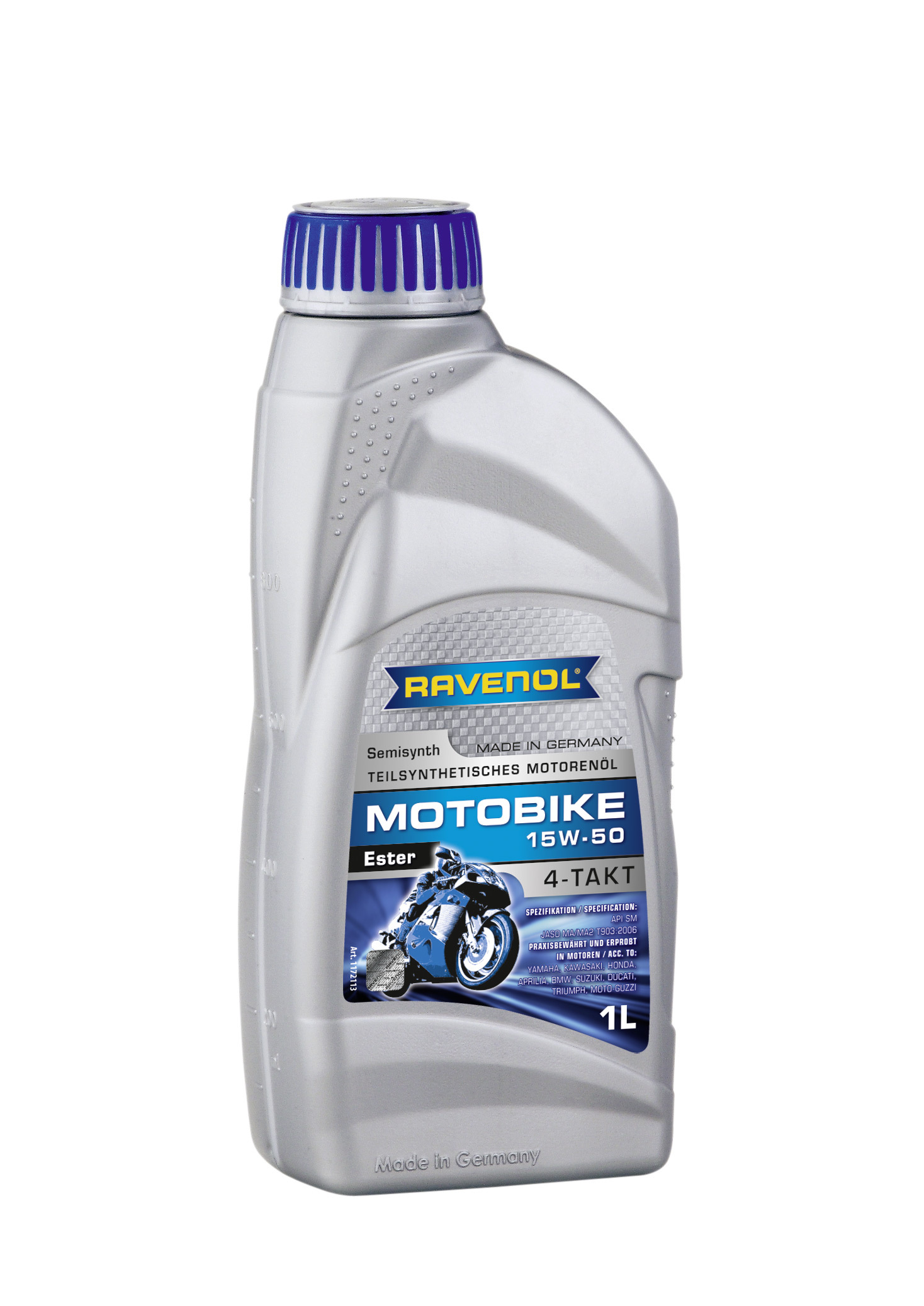 Ulei motor 4 timpi motobike 4-t ester 15w50 , volum 1 litru, pentru motociclete
