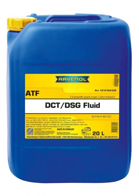Ulei pentru transmisie automata atf dct/dsg fluid , volum 20 litri, semi sintetic