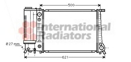 Radiator racire motor