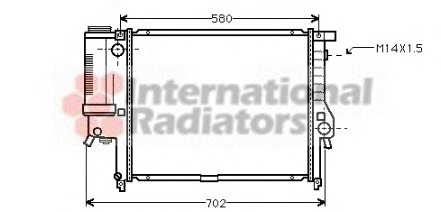 Radiator racire motor