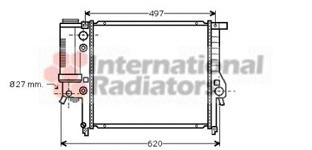 Radiator racire motor
