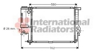 Radiator racire motor