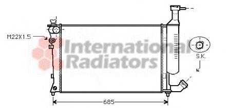 Radiator racire motor