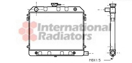 Radiator racire motor