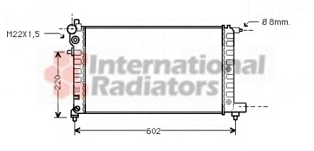 Radiator racire motor