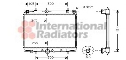 Radiator racire motor
