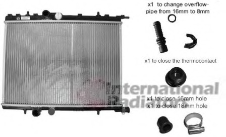 Radiator racire motor