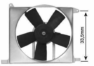 Ventilator radiator