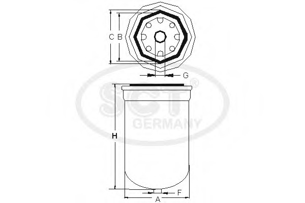 Filtru combustibil