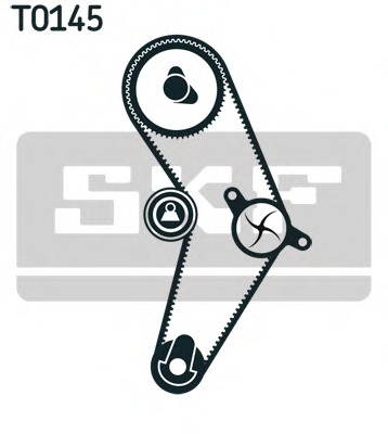 Set pompa apa + curea dintata vkmc01113-1
