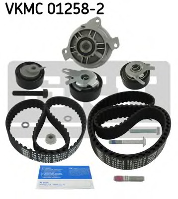 Set pompa apa + curea dintata vkmc01258-2