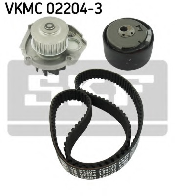 Set pompa apa + curea dintata vkmc02204-3
