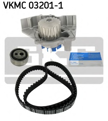 Set pompa apa + curea dintata vkmc03201-1