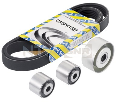 Set curea transmisie cu caneluri