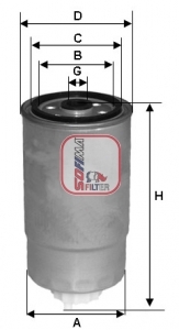 Filtru combustibil