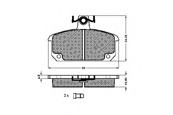 Placute frana