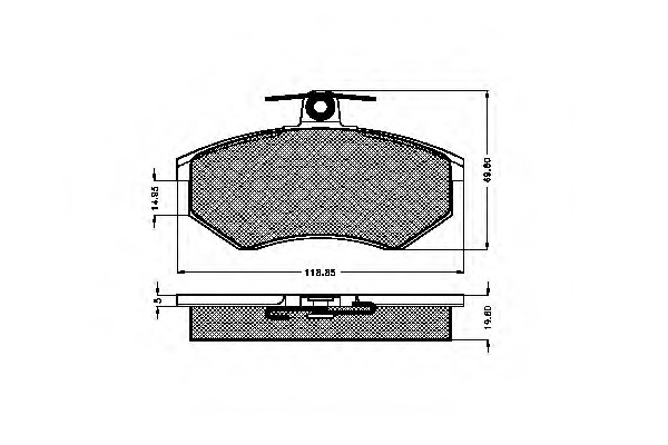 Placute frana