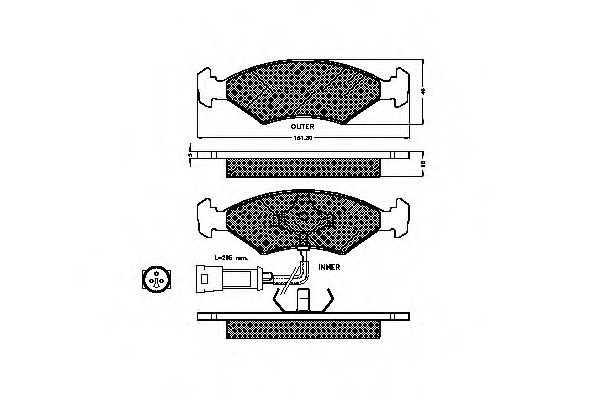 Placute frana