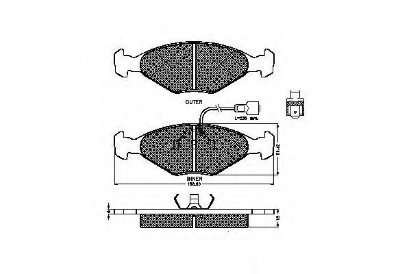 Placute frana