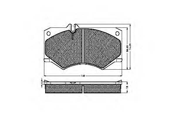 Placute frana