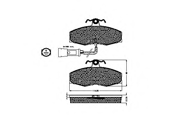 Placute frana