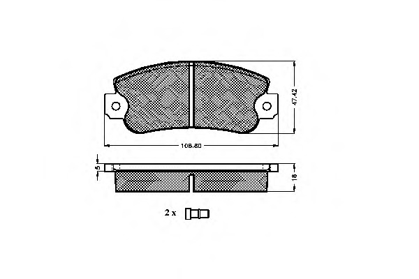 Placute frana