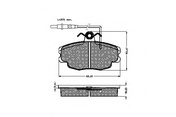 Placute frana