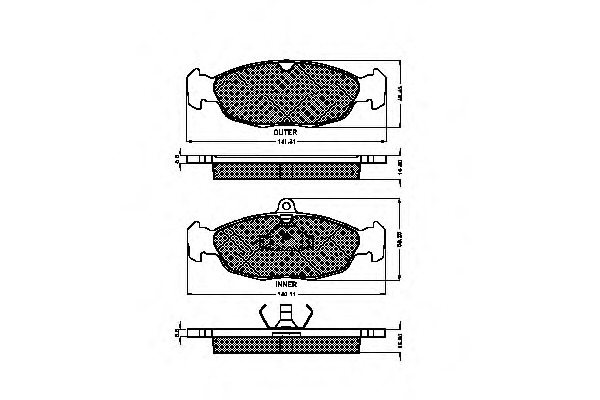 Placute frana