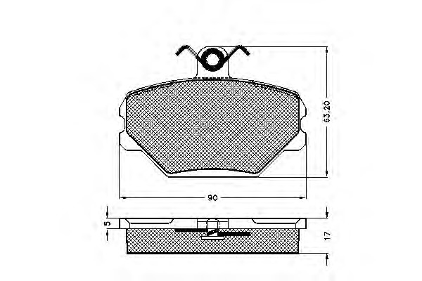 Placute frana