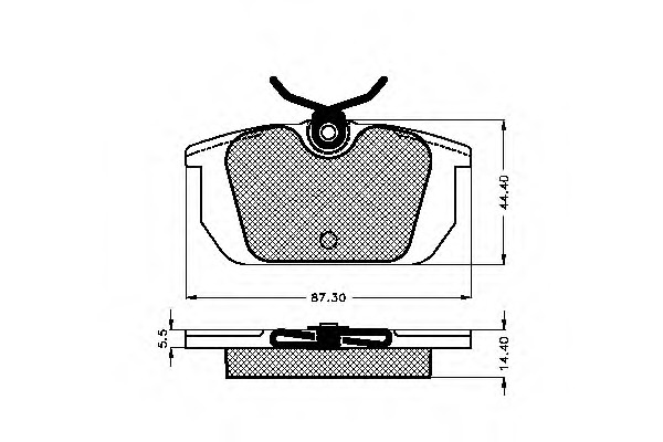 Placute frana