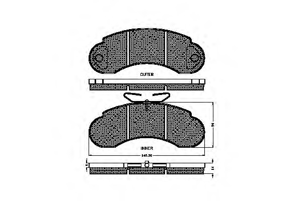 Placute frana
